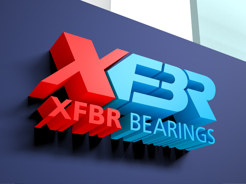 XFBR轴承logo包装设计-襄阳光洋轴承