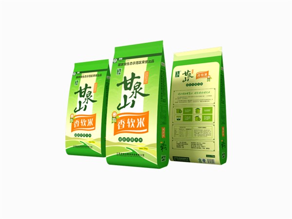 江苏甘泉山大米包装设计-上海包装设计