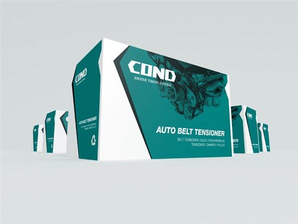 COND康迪戴勒汽配Logo,包装设计